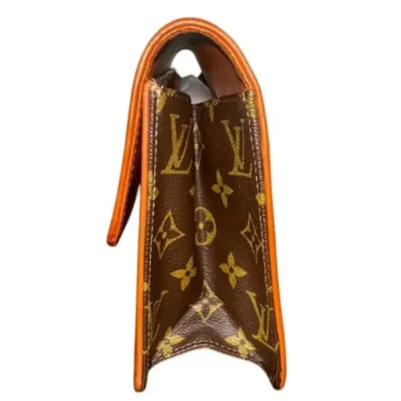 Louis Vuitton Monogram LV Pouchette Dame PM Clutch Crossbody Bag (LVXX200) - Picture 4 of 16